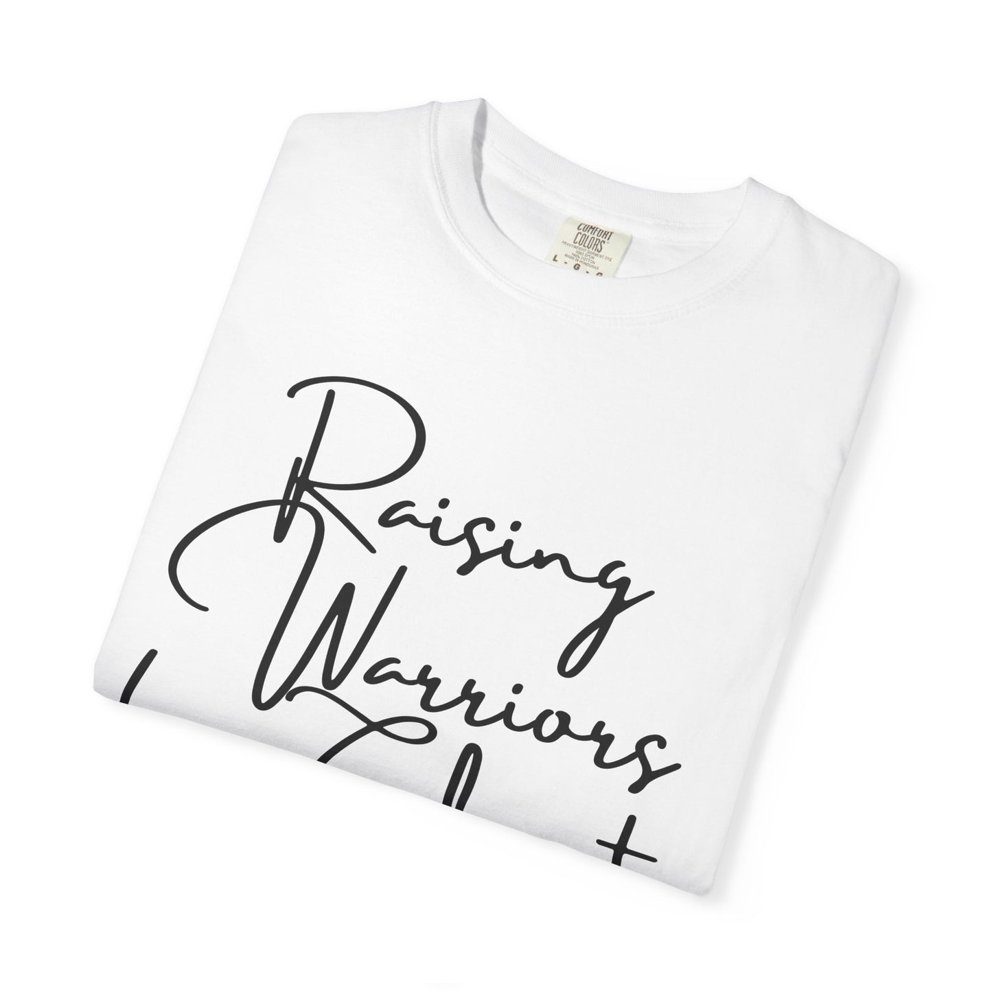 Unisex Garment-Dyed T-Shirt with 'Raising Warriors for Christ' Design - Faithful Apparel, Inspirational Christian Tee, Gifts for [...]