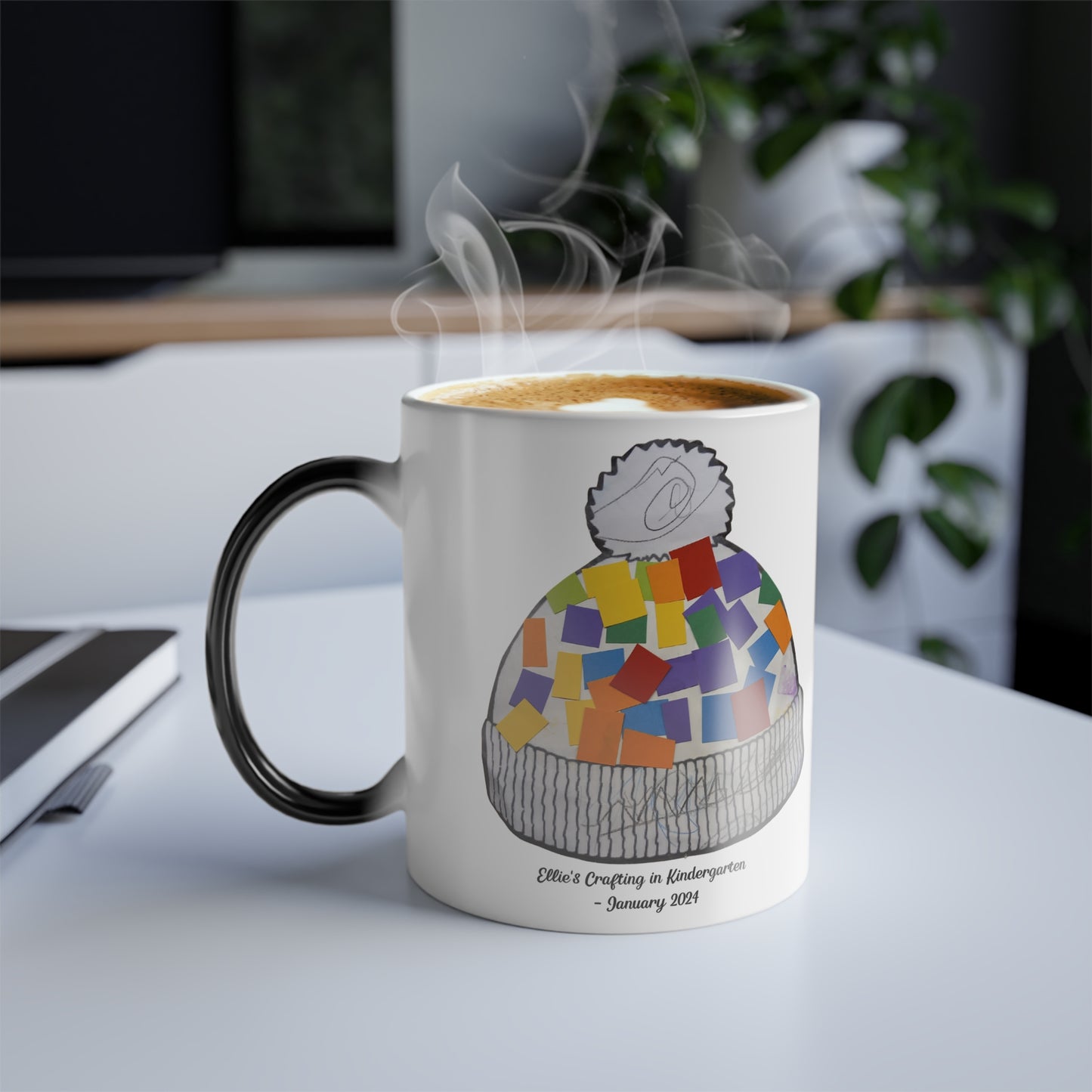 Personalized Kids' Artwork Color Morphing Mug