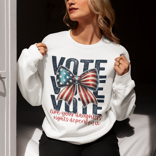 Mom Vote Sweatshirt