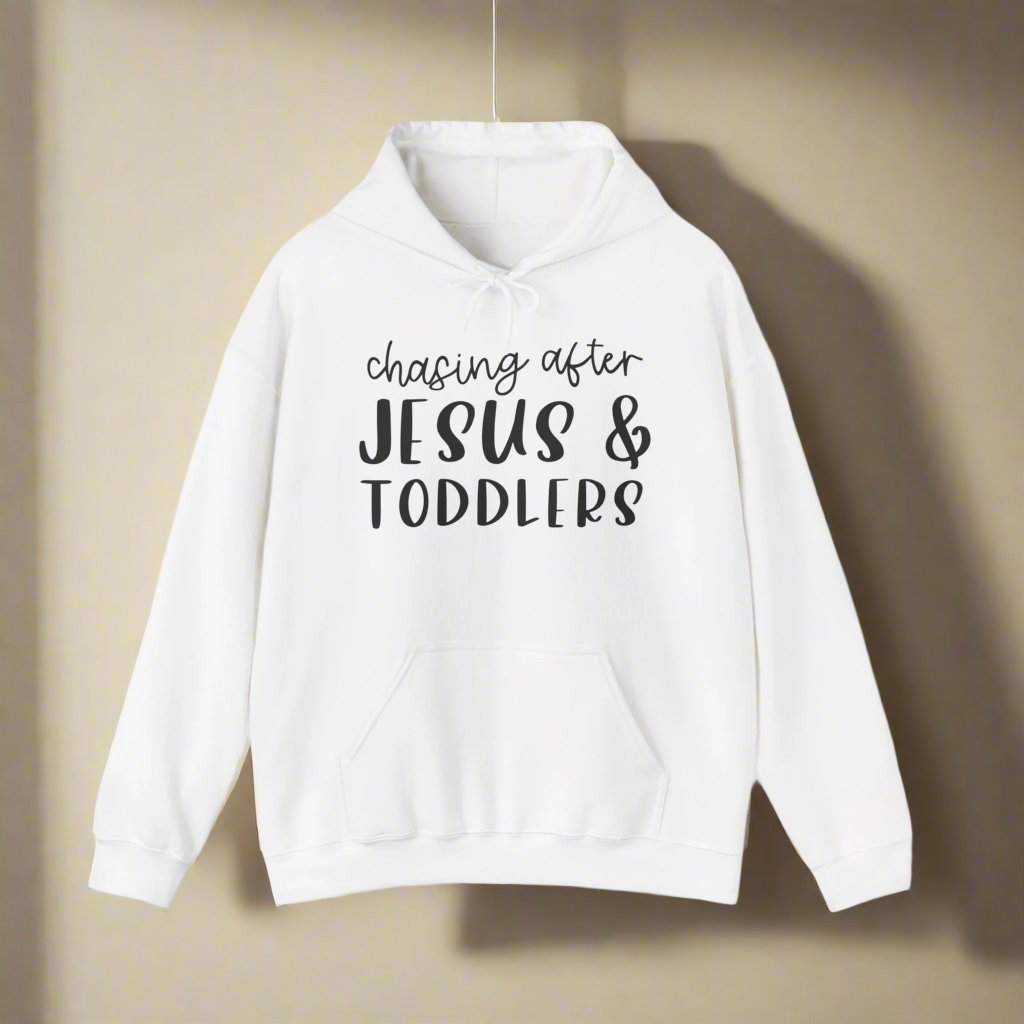 Chasing After Jesus & Toddlers Hooded Sweatshirt