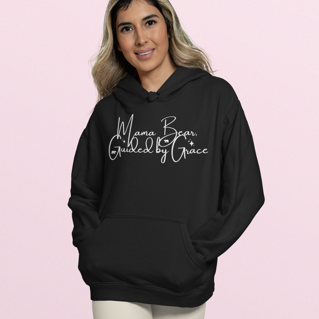 Mama Bear Guided By Crace Hooded Sweatshirt