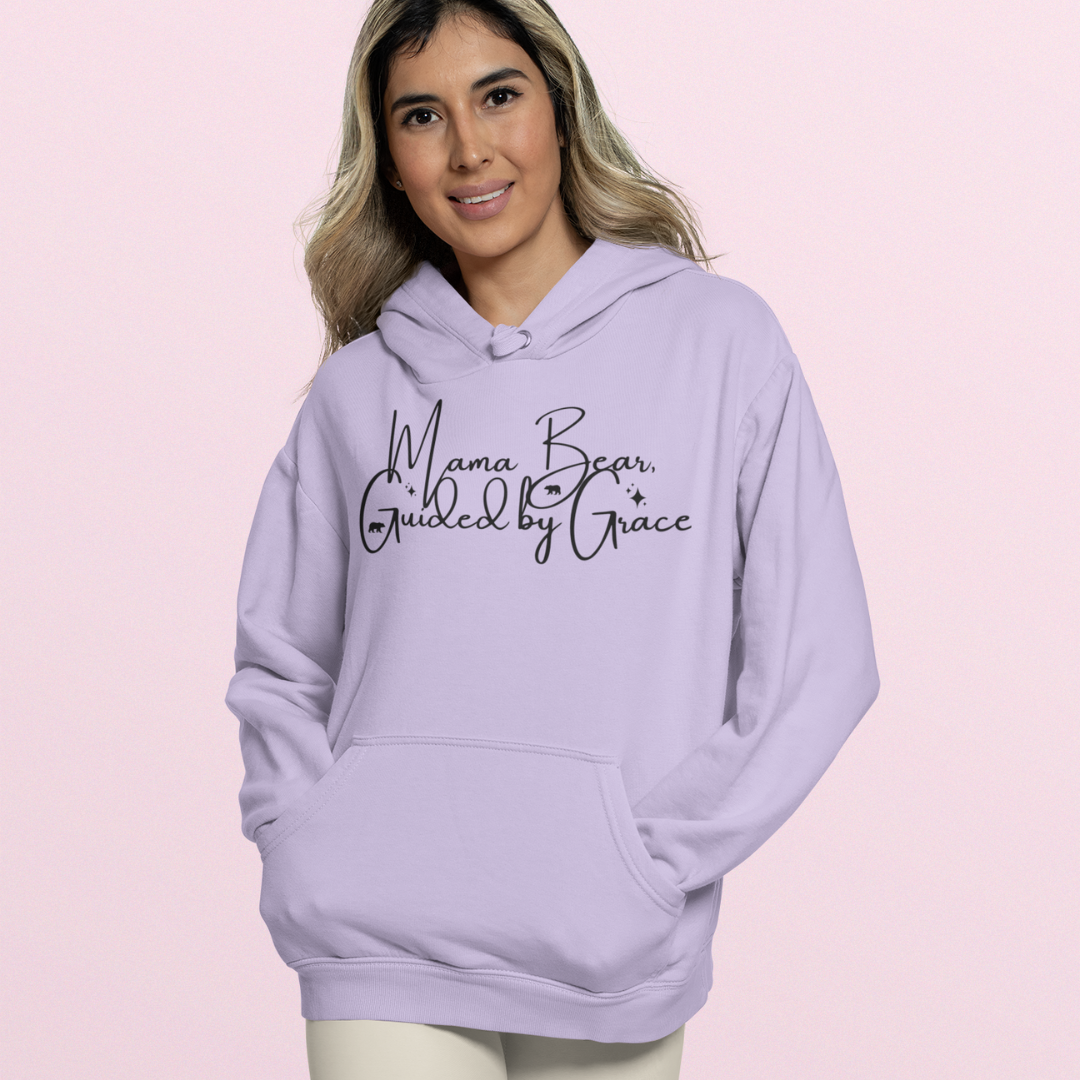 Mama Bear Guided By Crace Hooded Sweatshirt