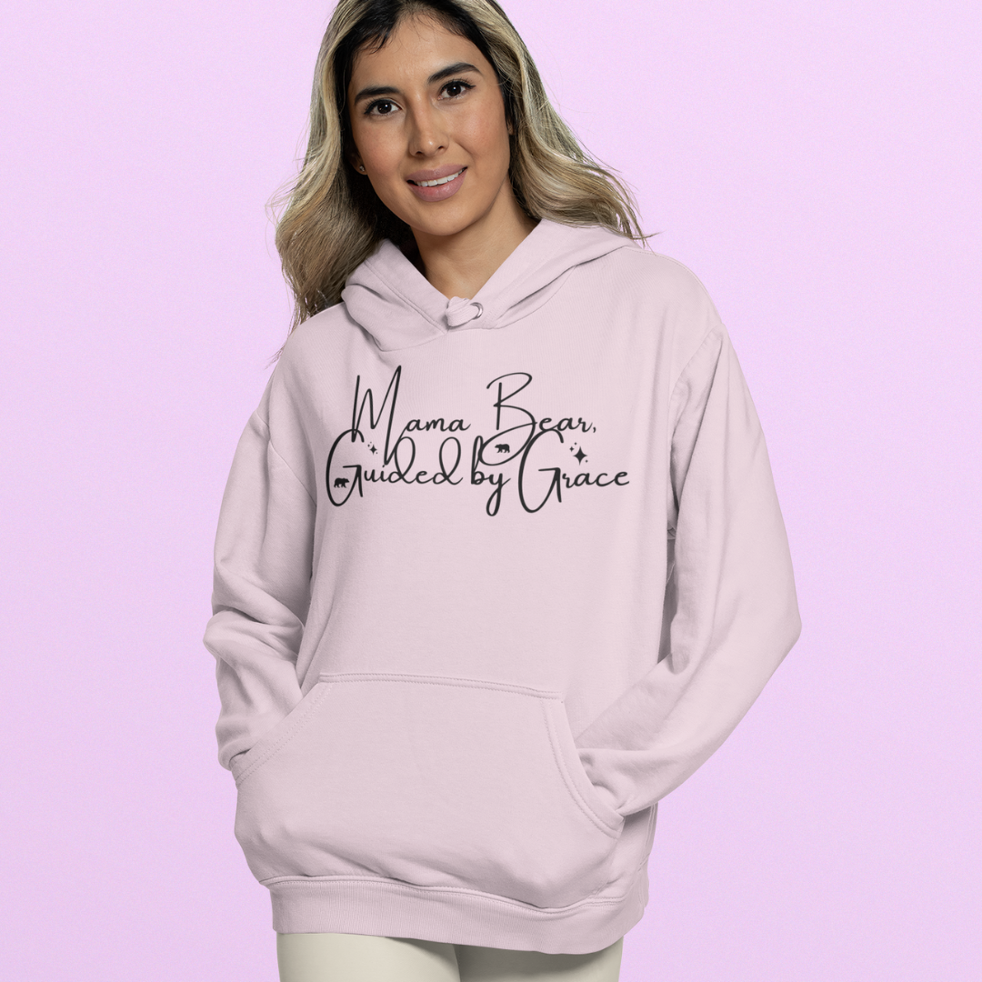 Mama Bear Guided By Crace Hooded Sweatshirt