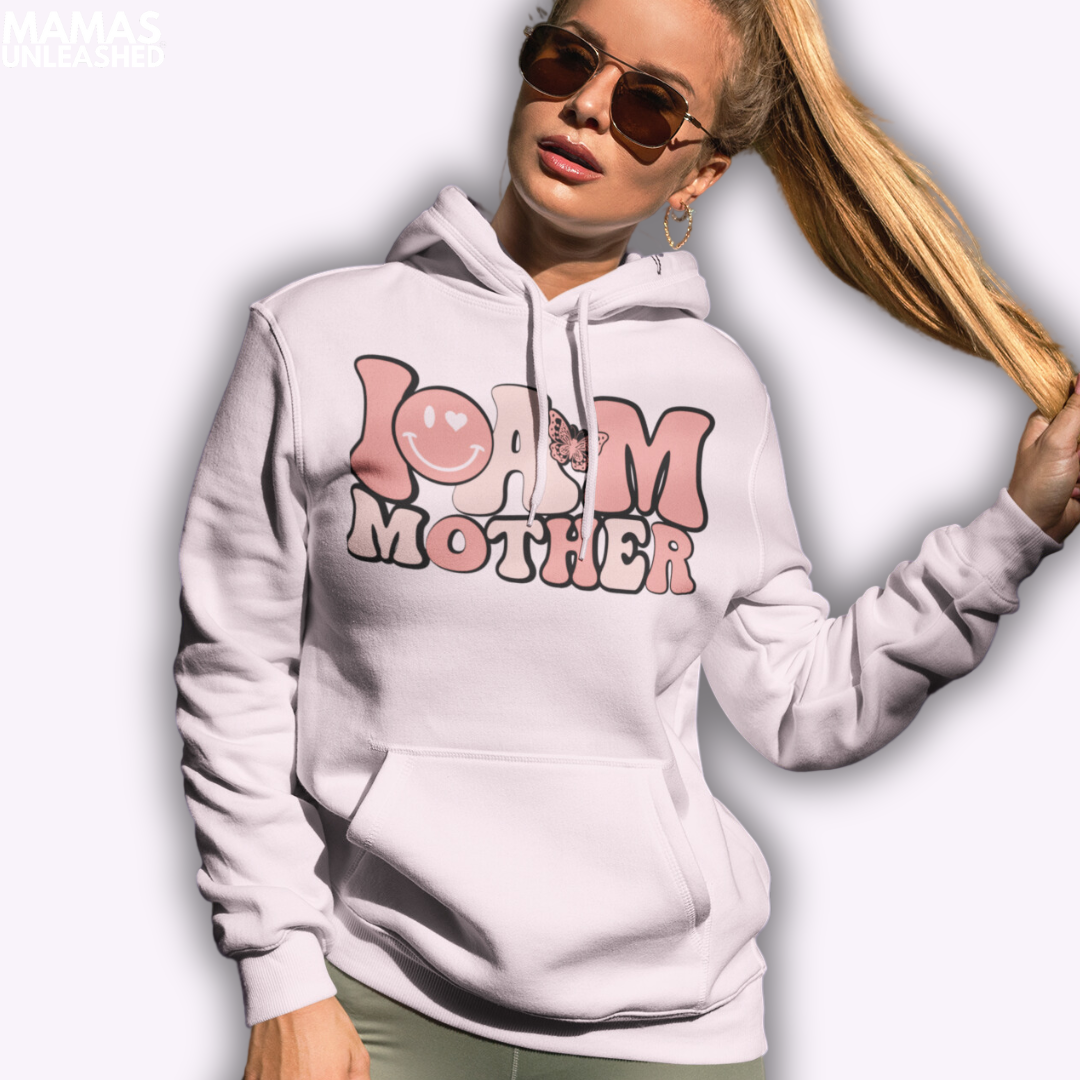 I Am Mother Hooded Sweatshirt [Two-Sided Print)